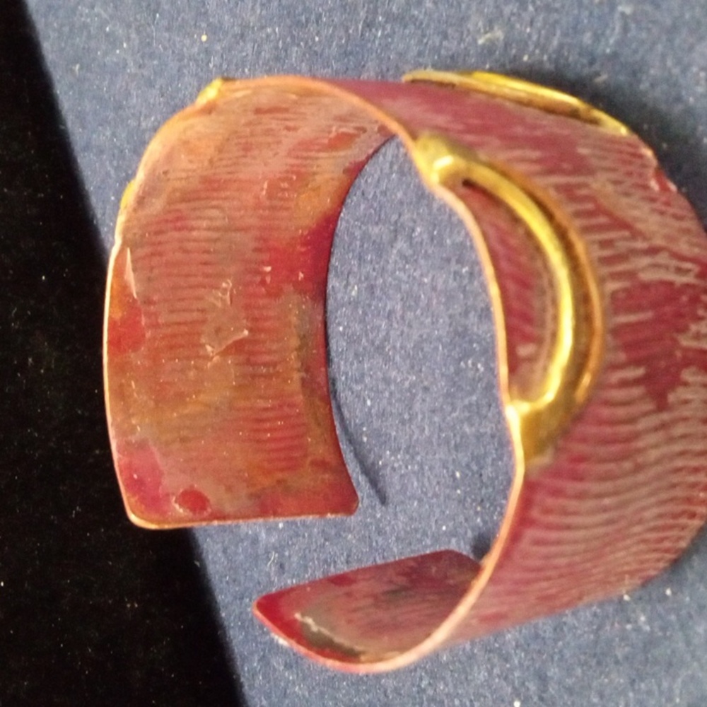 Women's Creative Copper Cuff Bracelet Vintage - image 5